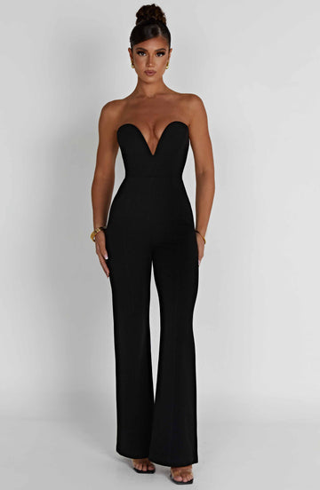 Jolie Jumpsuit - Schwarz
