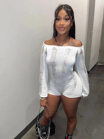 Offshoulder-Overall