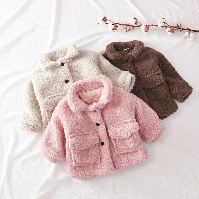 Wintermantel aus Schafwolle